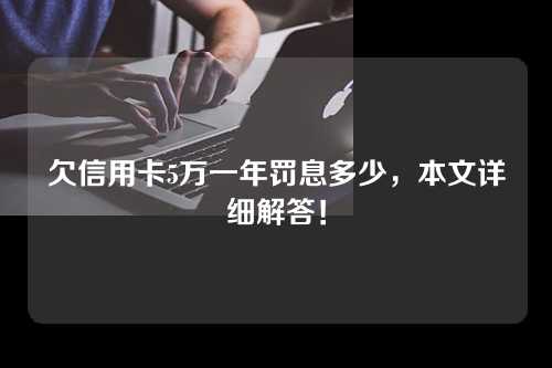 欠信用卡5万一年罚息多少，本文详细解答！