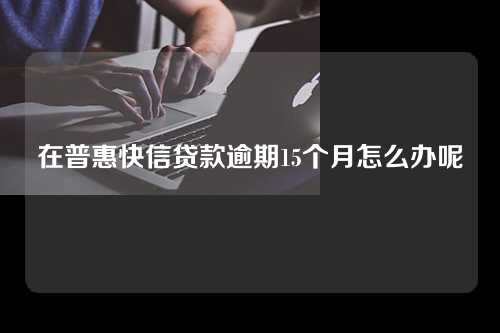 在普惠快信贷款逾期15个月怎么办呢