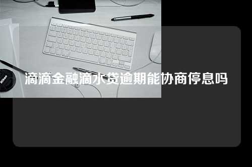 滴滴金融滴水贷逾期能协商停息吗