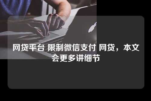 网贷平台 限制微信支付 网贷，本文会更多讲细节