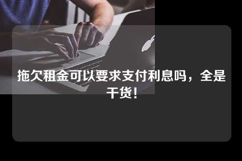 拖欠租金可以要求支付利息吗，全是干货！