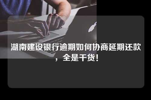 湖南建设银行逾期如何协商延期还款，全是干货！