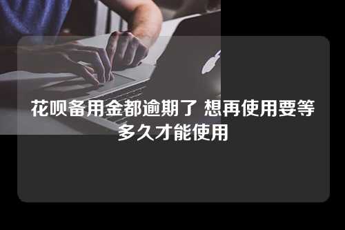 花呗备用金都逾期了 想再使用要等多久才能使用