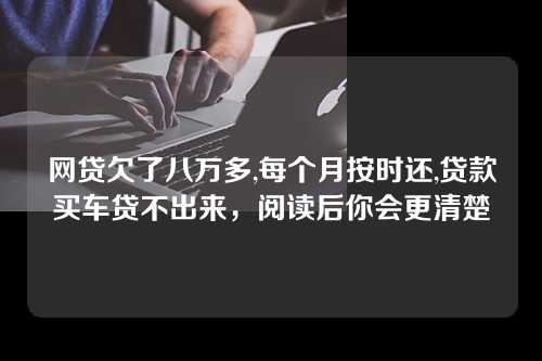 网贷欠了八万多,每个月按时还,贷款买车贷不出来，阅读后你会更清楚