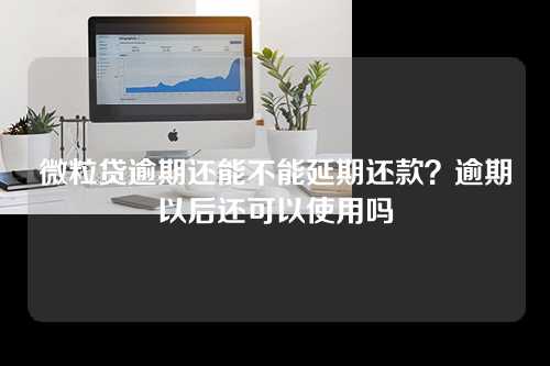 微粒贷逾期还能不能延期还款？逾期以后还可以使用吗