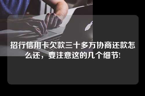 招行信用卡欠款三十多万协商还款怎么还，要注意这的几个细节!