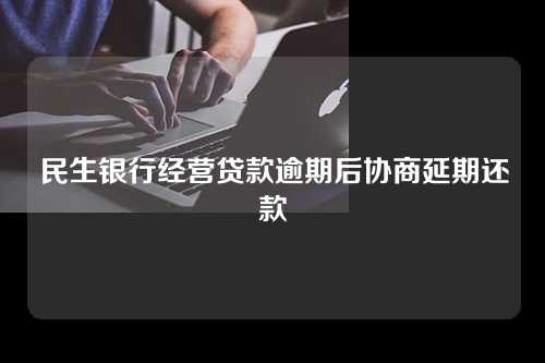 民生银行经营贷款逾期后协商延期还款