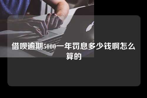 借呗逾期5000一年罚息多少钱啊怎么算的