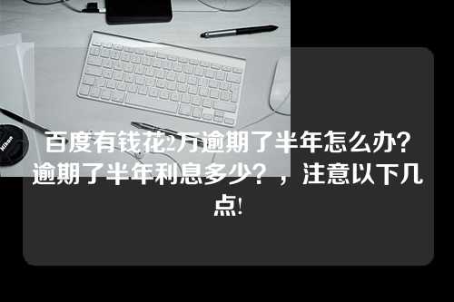 百度有钱花2万逾期了半年怎么办？逾期了半年利息多少？，注意以下几点!