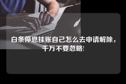 白条停息挂账自己怎么去申请解除，千万不要忽略!