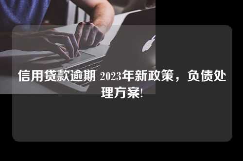 信用贷款逾期 2023年新政策，负债处理方案!