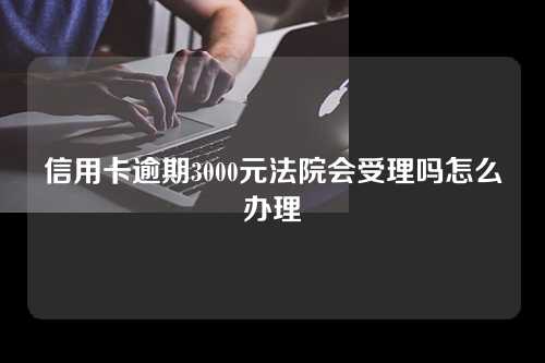 信用卡逾期3000元法院会受理吗怎么办理