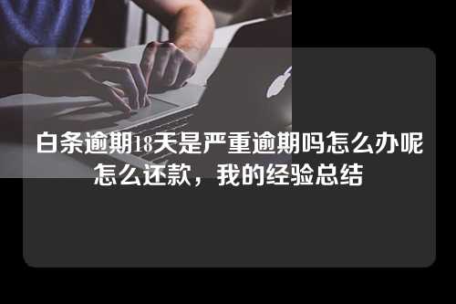 白条逾期18天是严重逾期吗怎么办呢怎么还款，我的经验总结