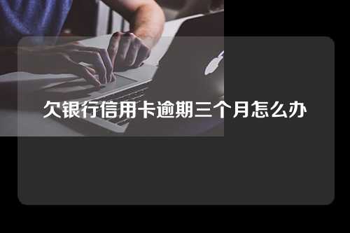 欠银行信用卡逾期三个月怎么办