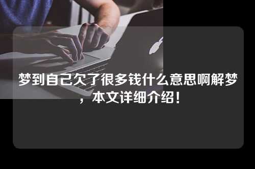 梦到自己欠了很多钱什么意思啊解梦，本文详细介绍！