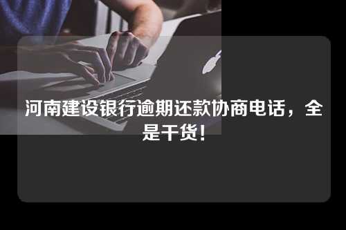 河南建设银行逾期还款协商电话，全是干货！